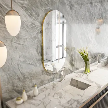 Zrcadlo Zrcadlo Riors - Transparent, Gold