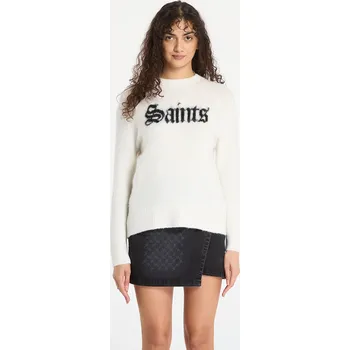 Dámský svetr Svetr AllSaints Saints Crew Chalk White/ Black L