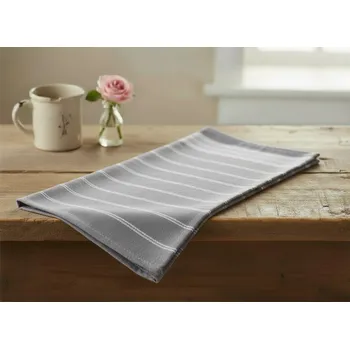 Utěrka Kuchyňská bavlněná utěrka TARJA světle šedá 50x70 cm 100% bavlna MyBestHome cena za 2 kusy Cena za 2 kusy v balení