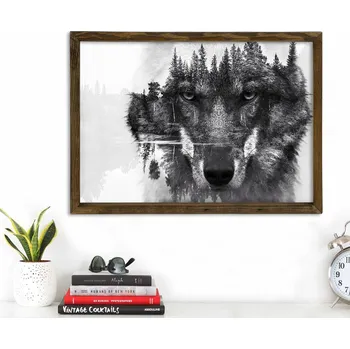 Obraz Dekorativní rámovaný obraz z MDF MZM778