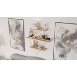 Nástěnná police Prizma Raf, Büyük Boy Salon Tipi