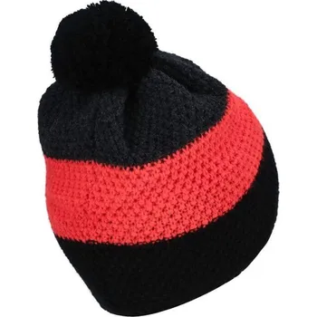 Čepice Zimní čepice BLIZZARD Silvretta, black/cherry red/grey