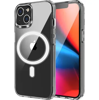 Pouzdro na mobilní telefon Pouzdro Clear Mag Cover (MID) kompatibilní s MagSafe pro IPHONE 13 MINI