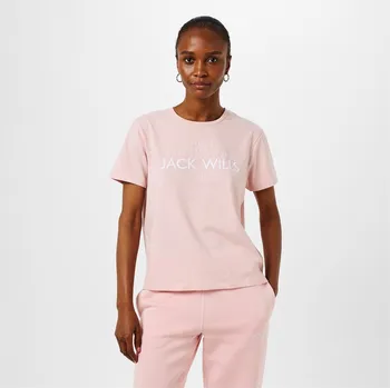 Dámské tričko Tričko Jack Wills Pink 7814528 8 (XS)