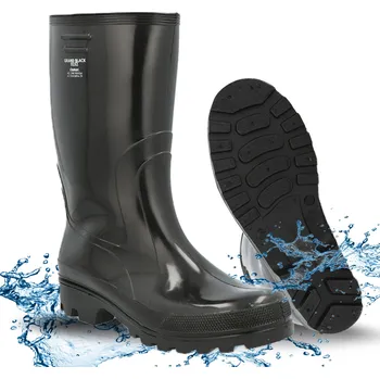 Pracovní obuv Pracovní gumáky Magros černé, velikost 45