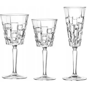 Sklenice Skleničky na šampaňské , skleničky na bílé víno, skleničky červené víno RCR bezbarvé 200 Ml 18 ks