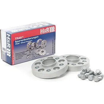 Tuning H&R rozšiřovací podložky šířka 2 × 22,5mm - Mini Clubman D FMK(F54), stříbrné, včetně šroubů