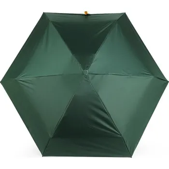 Deštník Stoklasa Skládací mini deštník s pevným pouzdrem zelená