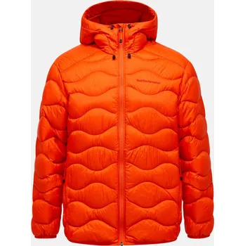 Pánská Zateplená bunda PEAK PERFORMANCE HELIUM DOWN HOOD JACKET MEN G79845120_R35 – Červená XL