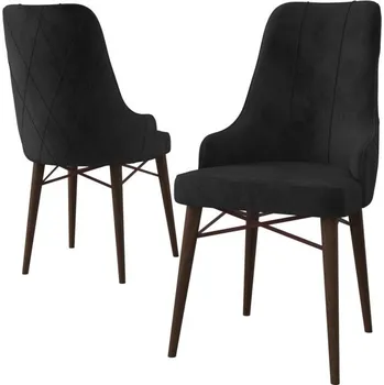 Barová židle Sada židlí (4 kusy) Neta - Black, Brown