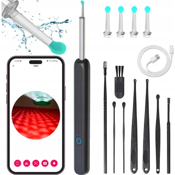 IP kamera SMART OTOSKOP KAMERA ČIŠTĚNÍ UŠÍ MAZ WIFI HD APLIKACE ENDOSKOP