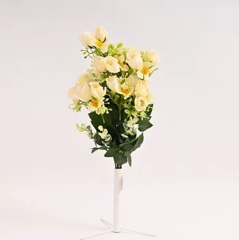 umělá květina Kytice růží 48 cm, neruňková