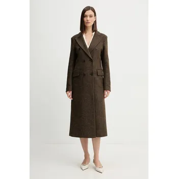 Dámský kabát Kabát Silvian Heach ALBACETE GPA25010CP zelená 78X, vel. 40