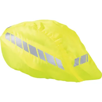 Cyklistická přilba Hama reflexní návlek na cyklistickou/sportovní helmu, univerzální velikost S-L, neonově žlutý