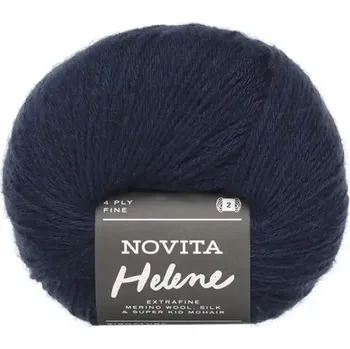 Příze Novita Helene 1781 Noční modrá (Luxusní hřejivá příze Helene Tiefe )