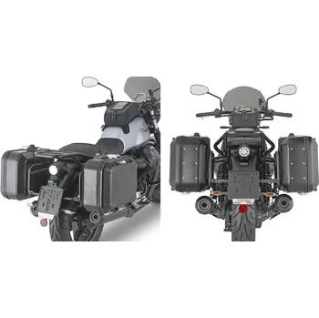 Motodoplněk PLO8209MK trubkový nosič bočních kufrů PL ONE-FIT pro Moto Guzzi V85 850 TT (24)