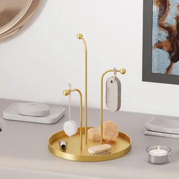 Dekorativní kovový doplněk Leros-B - Gold