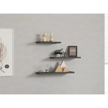 police Nástěnná police Leila - Anthracite