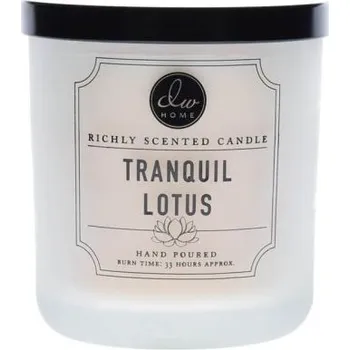 Svíčka DW Home Vonná svíčka ve skle Lotosový květ - Tranquil Lotus, 9,5oz