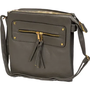 Kabelka Nicole Brown Dámská kabelka JBFB 191 ŠEDÁ