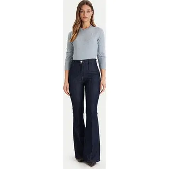 Dámské oblečení Guess Jeans Svetr W4BR83 Z3HO2 Světle modrá Regular Fit M