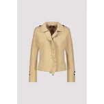 Svetr Monari 9004 béžový kardigan s volány Velikost: 38