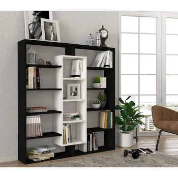 Knihovna Knihovna Ample - Black, White