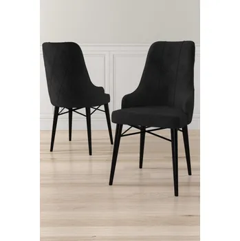 Barová židle Sada židlí (2 kusy) Neta - Black