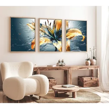 Obraz Dekorativní rámovaný obraz z MDF (3 kusy) Huhu219 - 50 x 70