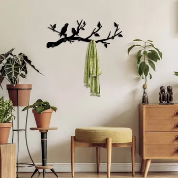 Věšák Kovový háček na zeď Escaped Birds