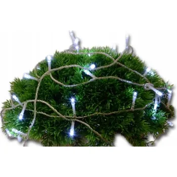 Vánoční dekorace Shumee vánoční osvětlení na stromeček 10 m bílé