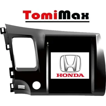 Autorádio TomiMax Honda Civic TESLA style Android 14 autorádio s WIFI, GPS, USB, BT HW výbava: 4 Core 2GB+32GB LOW - Model auta: Honda Civic 2006 - 2011 TESLA style, Velikost obrazovky: Dotyková obrazovka: 9,7"