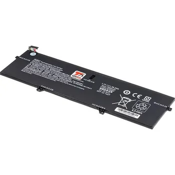 Baterie k notebooku T6 Power pro Hewlett Packard EliteBook x360 1040 G6, Li-Poly, 7,7 V, 7298 mAh (56 Wh), černá