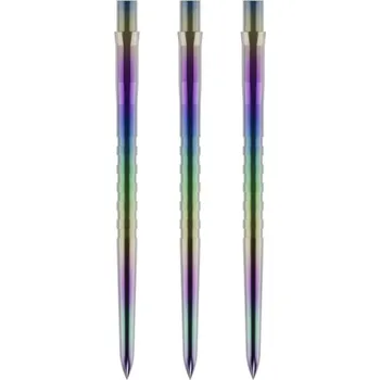 Příslušenství pro šipky Mission Kovové hroty Caliburn - Grooved - Coral - 38 mm