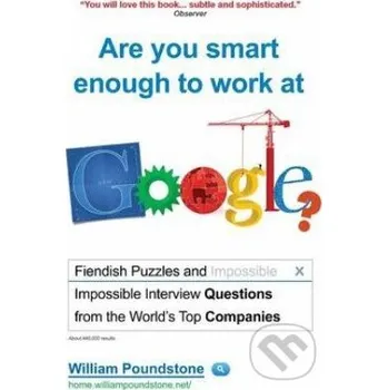 Cizojazyčná kniha Are you smart enough to work at Google? - William Poundstone Oneworld