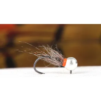 Rybářský háček HENDS MICROJIG VŠIVÁK ČERNÝ, STŘÍBRNA HLAVIČKA - 3 ks - MJ02 Velikost: 18