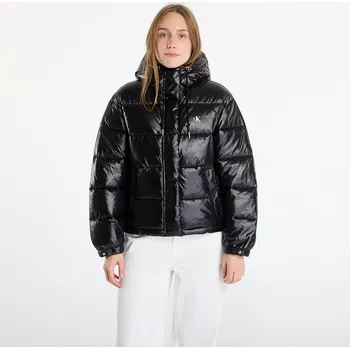 Dámská bunda Bunda Calvin Klein Jeans Shine Puffer Jacket Black L