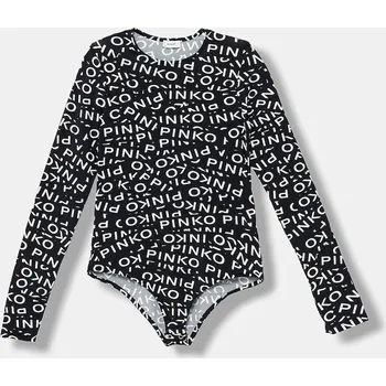 Dětské body Pinko černá barva, KFBD003.C.LY003 99X, vel. 152