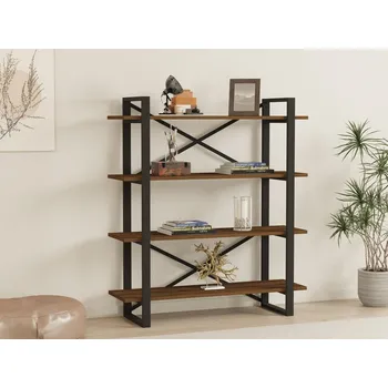 Knihovna Knihovna Makro - Walnut