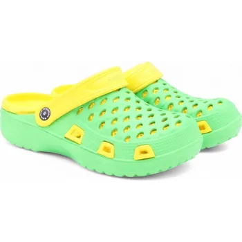 Dámské pantofle SAMLUX® Dámské clogsy zelená 369 Barva: Green, Velikost: 41