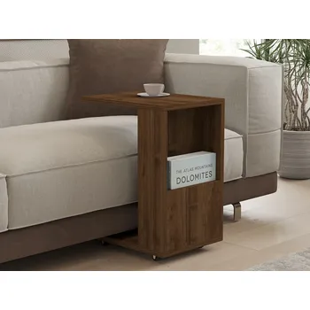 Konferenční stolek Odkládací stolek / Příruční stolek Star - Walnut