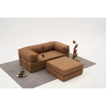 Sedací souprava Rohová sedací souprava Comfort Mini - Brown