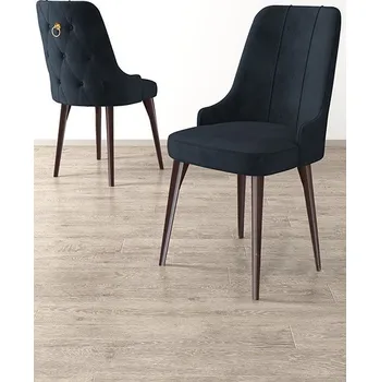 Barová židle Sada židlí (4 kusy) Newa - Anthracite, Brown