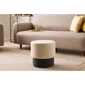 Taburet Puf Patara - Cream