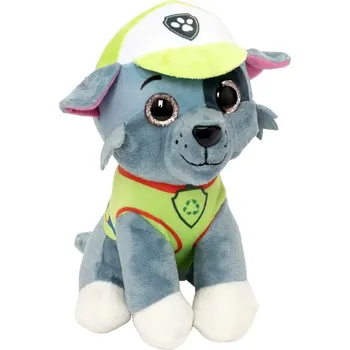 plyšák Plyšová hračka Tlapková patrola Pejsek opravář Rocky 23cm