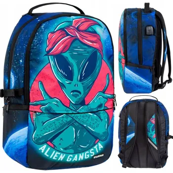 Školní batoh Starpak Alien Gangsta školní batoh modrý (446578)