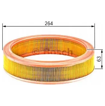 Kabinový filtr BOSCH VZDUCHOVÝ FILTR RENAULT 1.2-1.