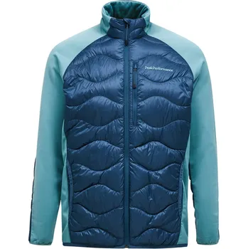 Pánská Prošívaná bunda PEAK PERFORMANCE HELIUM DOWN HYBRID JACKET MEN G79843060_B45 – Tmavě modrá M