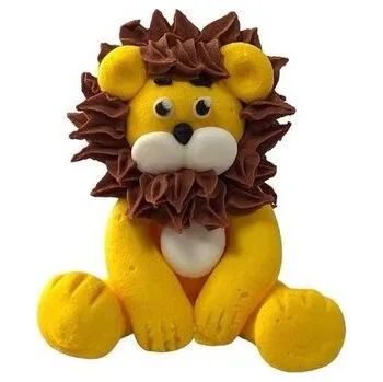 Jedlá dekorace na dort Lev cukrová dekorace - K Decor