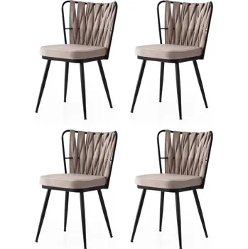 Barová židle Sada židlí (4 kusy) Kuşaklı - 222 V4